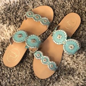 Jack Rogers Lauren Sandal, size 7!